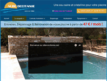 Tablet Screenshot of albe-occitanie.com
